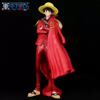 海贼航海王20周年纪念版大号组立式披风红衣路飞手办公仔模型摆件
