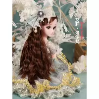 儿童玩具女孩芭比娃娃怡甜洋套装大号超大仿真精致大型会说话公主单个