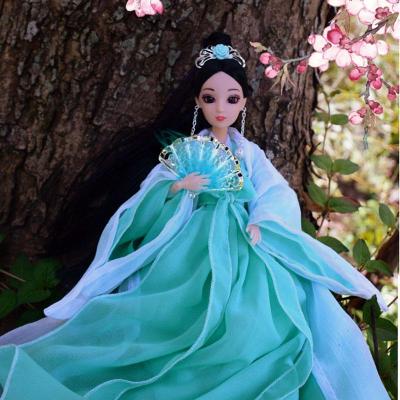 儿童玩具女孩芭比娃娃乖乖洋套装关节体系列王子公主中国大礼包古装.