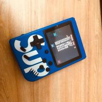 蓝色款[单人版] 加长[1电池+1充电线+3米电视线]|游戏机级玛丽小型游戏机双人对战fc游戏机便宜游戏掌机N9