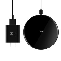 【黑色】套装版（含充电头）|紫米ipex无线充电器适用于8手机ipe8p/se2快充mix2/3Z1