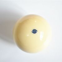国产蓝点母球5.72cm|水晶大头白球色母球台球子零卖散卖母球球子台球子水晶球桌球用品Y4