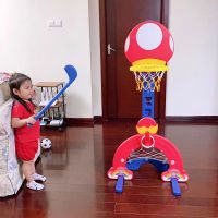 儿童篮球架可升降室内宝宝家用1-2-3-6周岁男孩玩具球框投篮架子