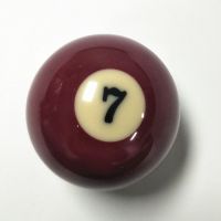 标准5.72CM(7号球)1个|母球台球白球台球子母球黑8球子零卖桌球子散卖单个黑八台球配件I7