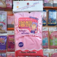 台湾浴帽女防水洗澡 可爱 长发 成人双层加大加厚干发帽头套|蕾丝纯粉色单层成人/儿童30cm