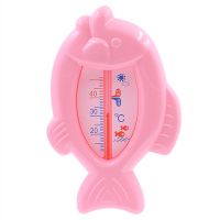 婴儿洗澡水温计宝宝沐浴水温温度计测水温测室温温度计家用沐浴擦|红色