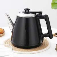 茶吧饮水机烧水壶泡茶专用单个配件五环自动上水壶美菱奥克斯通用|黑色(翻盖)半自动食品级304不锈钢