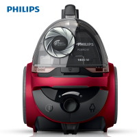 飞利浦(Philips)飓风六代吸尘器 除螨家用1400W大功率迷你小型1.5L尘盒/尘桶容量地毯式干式 FC5982