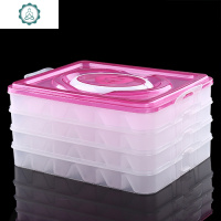 速冻饺子盒冰箱收纳盒不粘带盖分格饺子保鲜盒塑料托盘水饺盒 封后