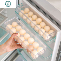 冰箱鸡蛋架托侧鸡蛋收纳盒冰箱用保鲜盒鸡蛋托冰箱蛋格装蛋盒子 封后