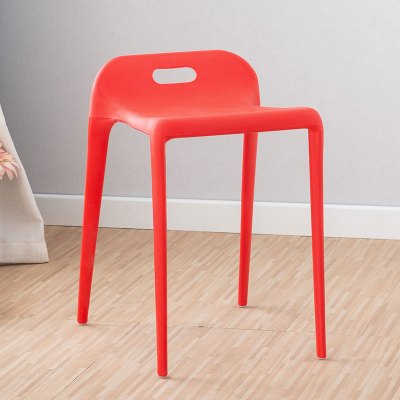 皇豹马椅餐桌椅时尚简约餐椅塑料凳子欧式成人餐椅创意餐凳加厚家用凳椅子