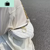 高级感腰包韩版百搭小包包女2020新款潮时尚饺子包夏天单肩斜挎包NEW LAKE女斜挎包
