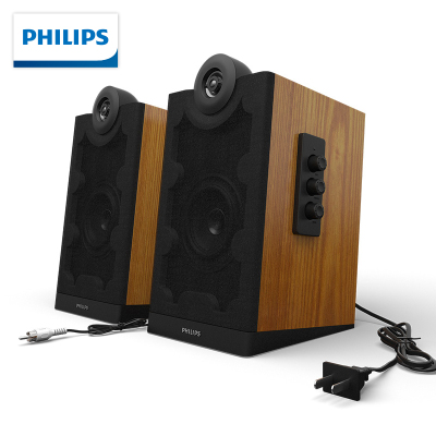 Philips/飞利浦 SPA5270蓝牙音箱电脑台式家用重低音炮hifi音响