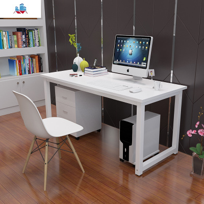 电脑桌台式家用卧室写字简约双人学习办公桌子简易长条书桌可定制 泰空仓