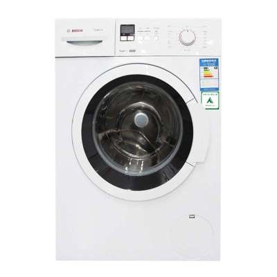 博世洗衣机 WBUL24080W 银色 自动除渍高效洁净净效除菌婴幼洗筒清洁滚筒洗衣机