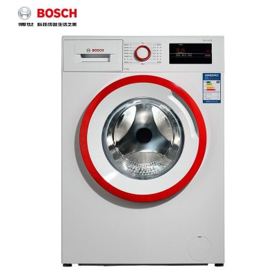 博世(Bosch) WAN200600W 7.5公斤 变频滚筒洗衣机(白色) 降噪 高效节能