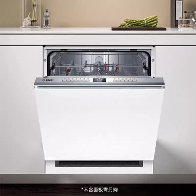 博世SEV4XKS00C 嵌入式12套家用家具互联12套全自动洗碗机 含面板