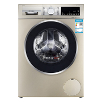 博世 WJUM45190W 4系10公斤自清洁热风除菌洗衣液自投放洗烘一体机