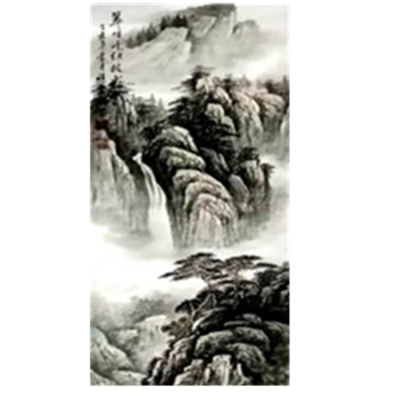 中国现代名家画集施云翔珍藏版画集画册山水画装饰办公挂画