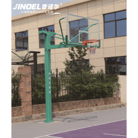 吉诺尔篮球架JNE-1021地埋式方管篮球架