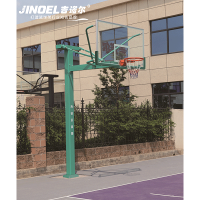 吉诺尔篮球架JNE-1021地埋式方管篮球架