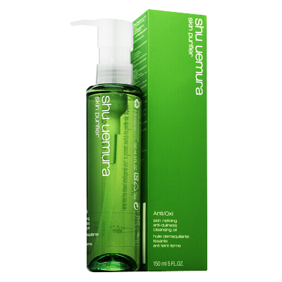 植村秀(SHU UEMURA)卸妆油卸妆水 绿茶新肌洁颜油150ml 温和卸妆 深层清洁