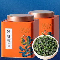 安溪兰花香铁观音茶叶特级2024新茶浓香型高山乌龙茶春茶罐装500g