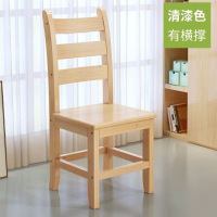 工匠时光实木餐椅电脑椅办公椅松木椅ZS015