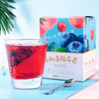 蜜桃蔓越莓乌龙茶10包蓝莓山楂水果茶夏季饮料
