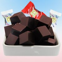 小方块黑巧克力散装特价便宜批发网红小吃休闲零食糖果250g-1kg