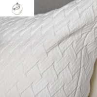 舒适主义白色棉麻抱枕套轻奢定制酒店枕头靠枕可拆洗沙发靠垫靠背