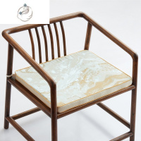 舒适主义茶椅坐垫实木椅子坐垫餐椅坐垫可拆洗防滑加厚新中式50X40轻奢风