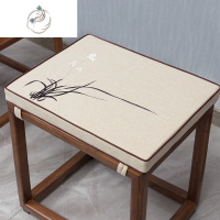 舒适主义中式红木小方凳长板凳坐垫茶桌椅子座垫餐椅圈椅海绵加厚防滑定制