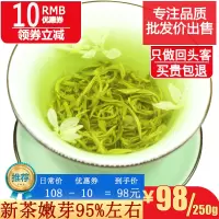 250g碧潭篁御飘雪茉莉花茶2020新茶特级浓香型散装四川茉莉花茶叶