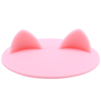 哈曼卡顿音响防尘盖琉璃2二代三代水晶3三代蓝牙音箱防尘罩保护罩|粉色-猫耳朵 直径10厘米