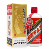 Moutai/茅台43度飞天茅台酱香型白酒二次包装(两瓶配个手提袋 )(名酒)500ml单瓶