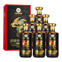 Colorful Guizhou/多彩贵州彩凤来仪53度酱香型白酒(礼盒装)500ml*6瓶