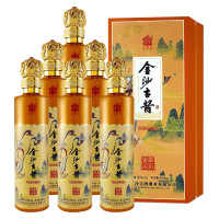 金沙古酱53度窖藏A30酱香型白酒(礼盒装)500ml*6瓶