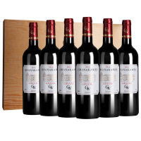 法国进口红酒加拿卡威12.5度干红葡萄酒750ml*6瓶