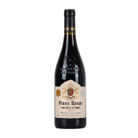 红皮诺法国进口红酒14度干红葡萄酒750ml*1瓶