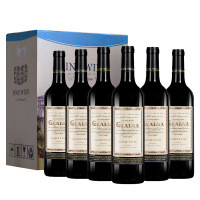 GEALGA法国进口红酒吉尔迦13度干红葡萄酒750ml*6瓶
