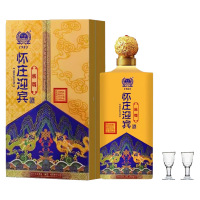 怀庄迎宾酱尊53度酱香型白酒(礼盒装)500ml单瓶