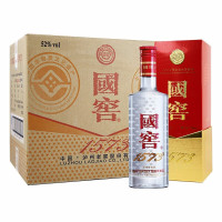 泸州老窖国窖1573浓香型白酒52度(二次封箱内含手提袋)500ml*6瓶