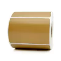 牛皮色热敏标签纸30 40 50 60 70*10 15 20 25 80 90咖啡色 60mm*40mm*400张横版