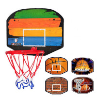 儿童篮球框篮球架室内外篮圈篮球板亲子家用壁挂式篮筐免打孔