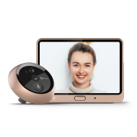 dp1c智能电子猫眼监控摄像头家用可视门铃门镜防撬wifi远程|DP1C智能猫眼（不含内存卡）