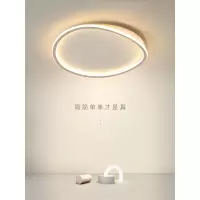 卧室吸顶灯2021年新款北欧ins创意艺术方圆形餐厅书房睡房灯具