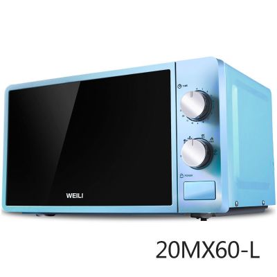 家用微波炉 家用商用蒸烤箱小型迷你一体烤箱 智能加热机械a|蓝色