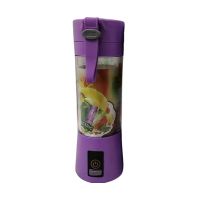 便携式榨汁机家用全自动小型迷你鲜果家庭果汁机多功能炸榨汁机|6叶刀紫色