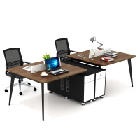 职员办公桌电脑桌2/4/6人位公司办工桌屏风隔断卡座办公桌椅组合